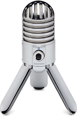 #ad Meteor USB Microphone Silver $69.99