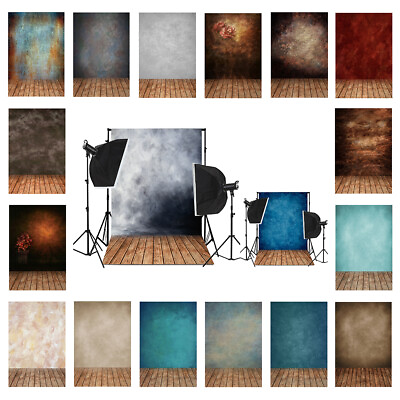 #ad Abstract Wood Floor Backgrounds Studio Vinyl Photography Backdrops 3*5ft 5*7ft $12.02