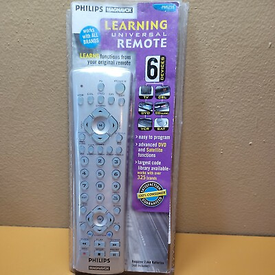 #ad Genuine Philips CL019 Universal Remote Control Tested and Works No Back $7.64