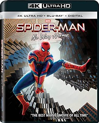 #ad New Spider Man: No Way Home 4K Blu ray Digital $19.49