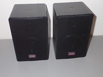 #ad Altec Lansing Model 52 Speakers Weatherproofed Outdoor Use $80.00