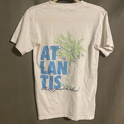 #ad #ad Vintage Atlantis Bahamas Paradise Island Graphic T Shirt Mens Size Small $20.00