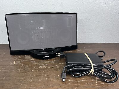 #ad Bose Sound Dock Series I Black Digital Music System Unit With OEM Power Supply $50.77