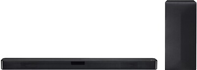 #ad LG Electronics SHC4 2.1 Channel 300 W Sound Bar with Wireless Subwoofer SH4 $149.95
