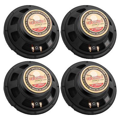 #ad 5Core 4 Pcs Car Speaker Coaxial Way 5quot; 200 Watts PMPO Speakers For Car Audio $20.99