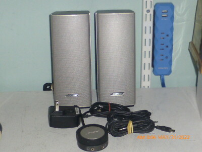 #ad Bose Companion 20 Multimedia Speaker System 406358 Works Great Free Shipping $310.00