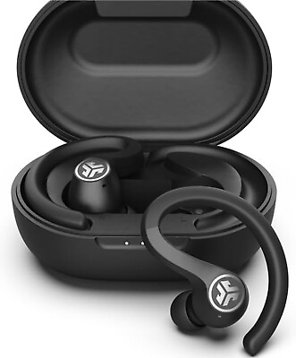 #ad JLab Audio JBuds Air Sport True Wireless In Ear Headphones Black 3rd gen $19.99