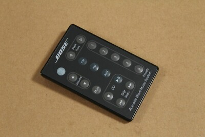 #ad 1pcs Remote control Black For US Bose acoustic wave music system CD3000 AWMS $8.91