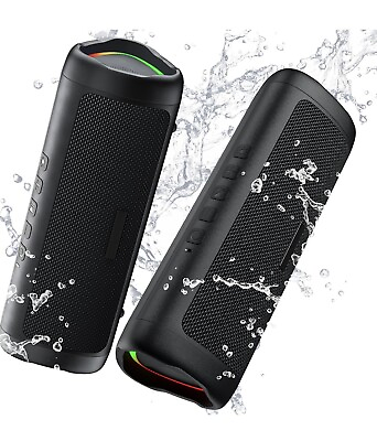 #ad Bluetooth Speaker with HD Sound Portable IPX5 Waterproof up to 24H Playtime $34.99