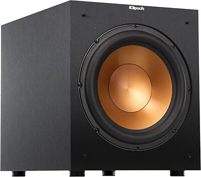 #ad KLIPSCH REFERENCE 12quot; 400W FRONT FIRING SUBWOOFER R 12SW BLACK $207.65
