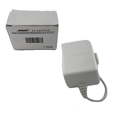 #ad Genuine Bose AC Power Adapter Model 95PS 026 120v White Charger OEM Bose Cable $9.00