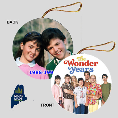 #ad THE WONDER YEARS Christmas Ornament Collectible Gift Vintage TV Winnie Kevin $6.99