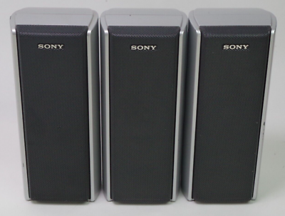 #ad Lot of 3 Sony SS TS52 Home Theater Surround Sound 3 ohm Speakers $45.95