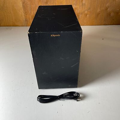 #ad Klipsch R 10B Black Bluetooth Wireless 8quot; Side Firing Soundbar Subwoofer Speaker $83.69