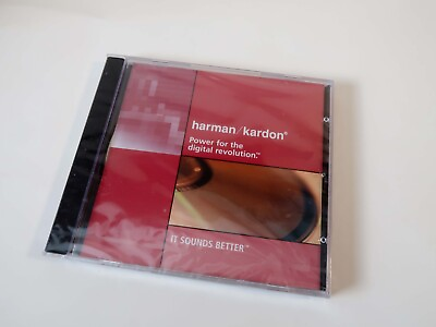#ad SEALED Harmon Kardon quot; Power for the Digital Revolution quot; CD DISC ONLY $49.00