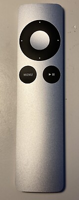 #ad Genuine Apple TV Silver Color Remote Control Model #MM4T2AM A $10.49