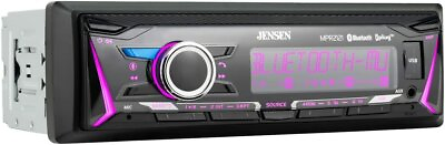 #ad Jensen MPR2121 Single DIN Bluetooth Mechless Car Stereo In Dash Media Receiver $51.95