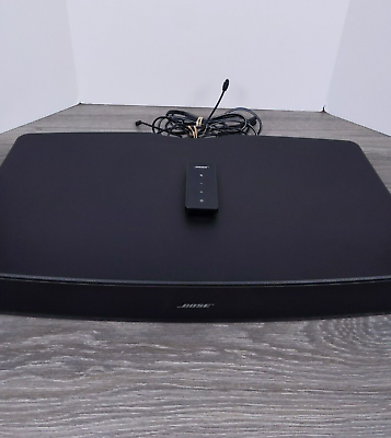 #ad Bose Solo TV Sound System Speaker Model 410376 Black With Remote Control $69.99
