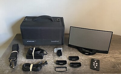 #ad Bose SoundDock iPod iPhone 30 Pin Speaker System With Remote amp; Storage Case $99.97