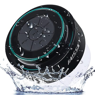 #ad Waterproof Bluetooth Shower Speaker Bathroom Speaker Portable Outdoor Speaker... $29.03