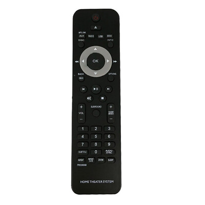 #ad Remote Control For Philips HTS8100 HTS8140 HTS3357 93 HTS3548W 93 Home Theater $12.34