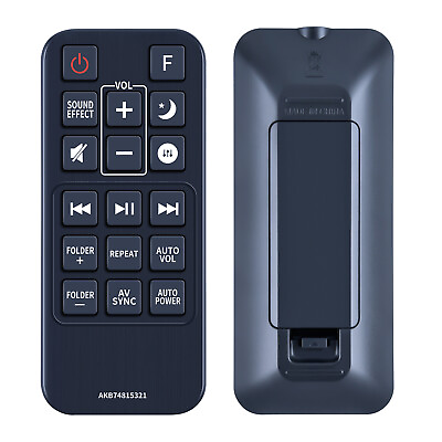 #ad New AKB74815321 For LG Sound Bar Remote Control SJ4Y SPJ4B W SH5B SJ5Y SPJ5B W $7.99