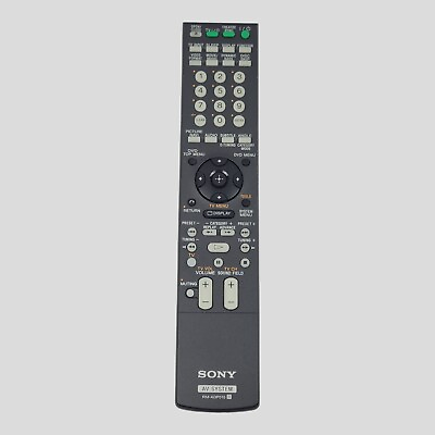 #ad OEM Sony RM ADP015 Replacement Remote Control For DAVHDX500 Home Theater Stereos $9.98