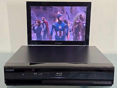 #ad Sony BDV E500W Blu Ray Player Home Theatre System Receiver NO REMOTE $19.99