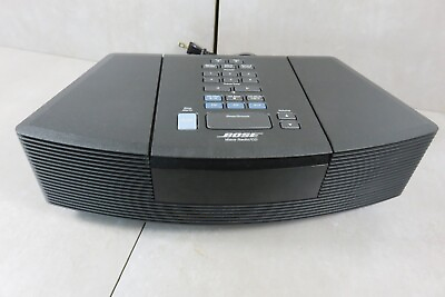 #ad Bose Wave Radio CD Player AWRC1G w 9V Clock Backup Battery Works READ DESCRIPT $71.99