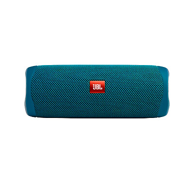 #ad JBL Flip 5 ECO Blue Portable Bluetooth Speaker Open Box $79.97