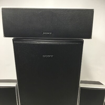 #ad Sony Theater Home Surround Sound System SS WS72 SS TS71 SS TS72 SS CT71 $79.00