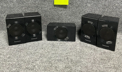 #ad Panasonic 1 Center SB HC171 And 2 Front SB HF171 2 Surround SB HS171 Speakers $48.02