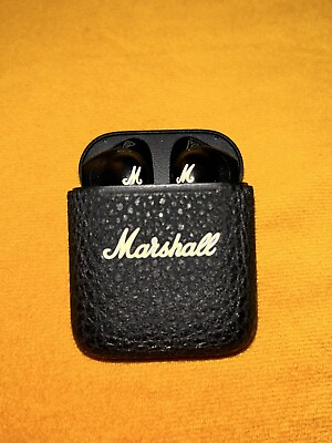#ad Marshall Minor III True Wireless In Ear Headphones Black $48.00