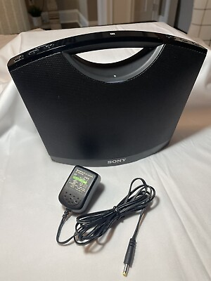 #ad Sony SRSBTM8 Portable NFC Bluetooth Wireless Speaker System Black Tested $19.99