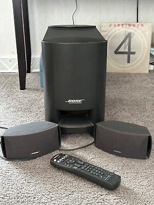 #ad Bose CineMate GS Series II Digital Home Theater Speaker System w Remote amp; Cords $189.99