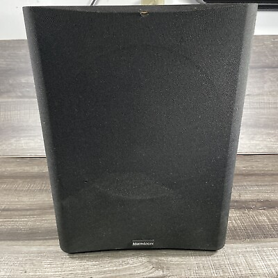 #ad #ad Martin Logan MLT 2 Powered Subwoofer Black Tested And Working $99.99