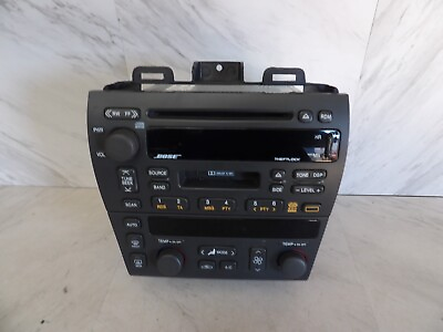 #ad 1998 2002 CADILLAC STS CLIMATE CONTROL 09383025 amp; BOSE RADIO TAPE CD PLAYER $99.95