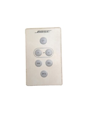 #ad #ad Genuine OEM White Bose SoundDock I Remote Control for SoundDock Series 1 $8.99