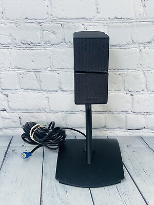 #ad Bose Black Jewel Mini Double Cube Premium Speaker With Cable And Stand $39.99