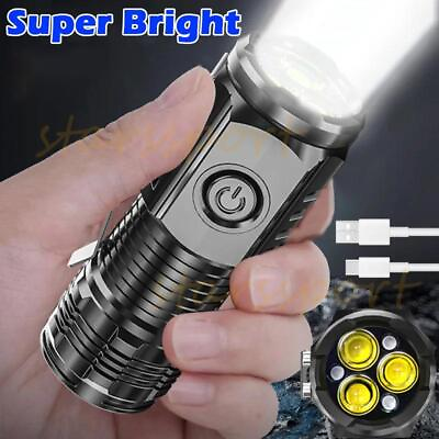 #ad Three Eyed Monster Mini Flashlight Flash Super Power Waterproof Outdoor Travel $5.89