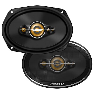 #ad Pair of PIONEER 5 Way Coaxial Car Speakers Clear Sound Easy Install 6” x 9” $92.79