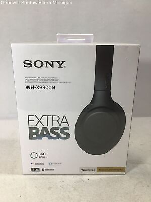 #ad Sony Wireless Noise Canceling Stereo Headset Black WH XB900N NEW Sealed $244.49