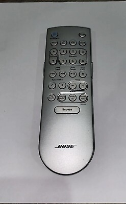#ad Bose Wave Radio Premium Backlit Remote Control OEM Original CD Player TESTED $17.00