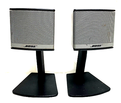 #ad Set of Bose Companion 3 Series II Multimedia Satellite Computer Speakers TESTED $59.99