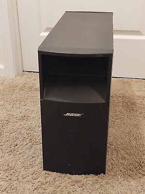#ad UNTESTED Bose Acoustimass 10 Series IV Subwoofer Module Black As Is READ $139.95
