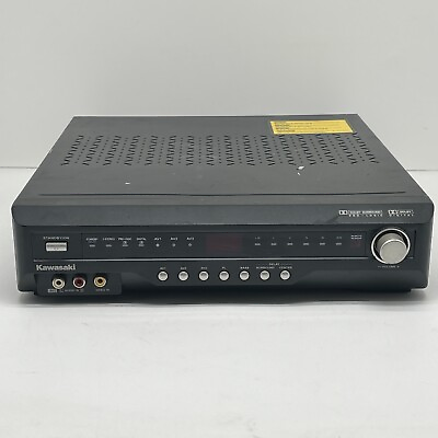 #ad Kawasaki Surround Sound System 100W AV 1000 No Remote TESTED $27.99