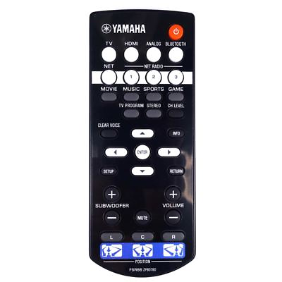 #ad NEW Genuine Yamaha YSP 1600 Soundbar Remote Control $38.29