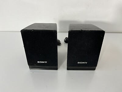#ad Sony SS TS121 Surround Sound Speaker Set of 2 Front C $36.99