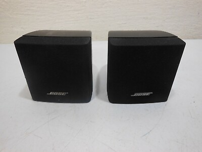 #ad 2 Bose Single Cube Speakers Acoustimass Lifestyle Mountable Satellite Surround $69.00