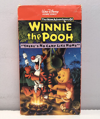 #ad Disney New Adventures Winnie the Pooh VHS Video Tape There’s No Camp Like Home 4 $11.99